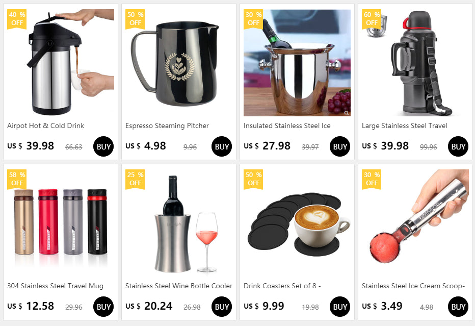 Stainless Steel Smart Water Bottle, Leak Proof, Double Walled, Keep Drink Hot & Cold, LCD Temperature Display