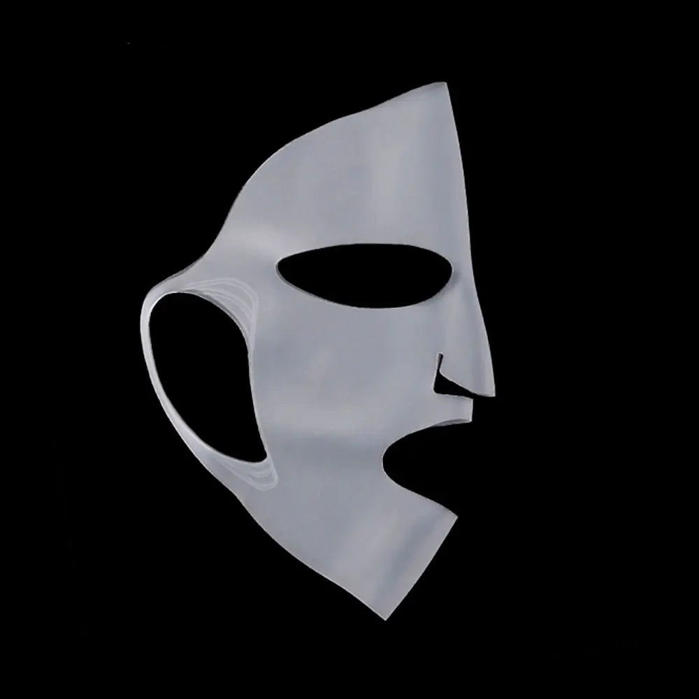 Silicone world Silicone Face Mask Reusable Moisturizing Lifting Firming Anti Wrinkle Face Firming Gel Sheet Mask Skin Care