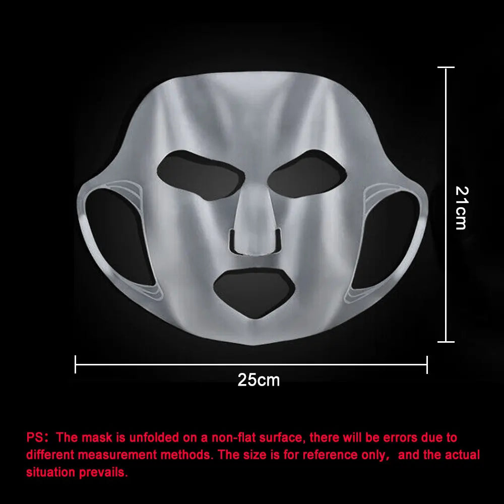 Silicone world Silicone Face Mask Reusable Moisturizing Lifting Firming Anti Wrinkle Face Firming Gel Sheet Mask Skin Care