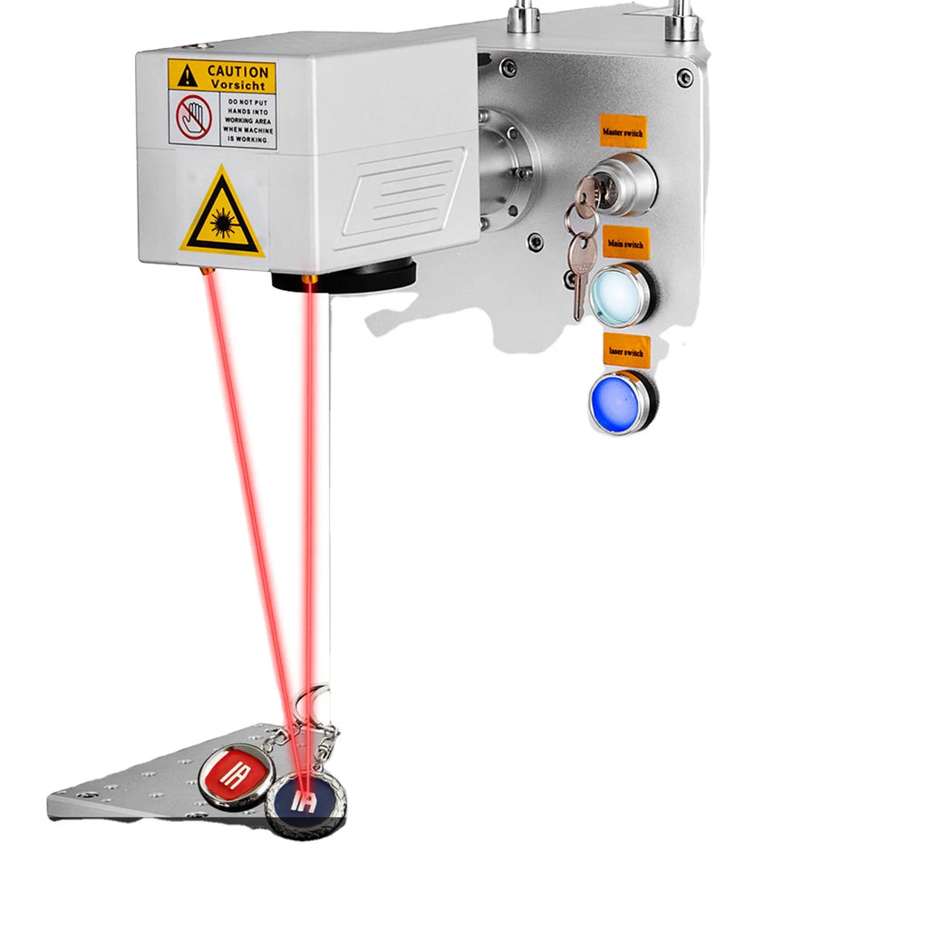 Sihao Remarkable  Effect 30W Fiber Laser Marking Machine Separated Type 150x150 mm Marking Good Condition