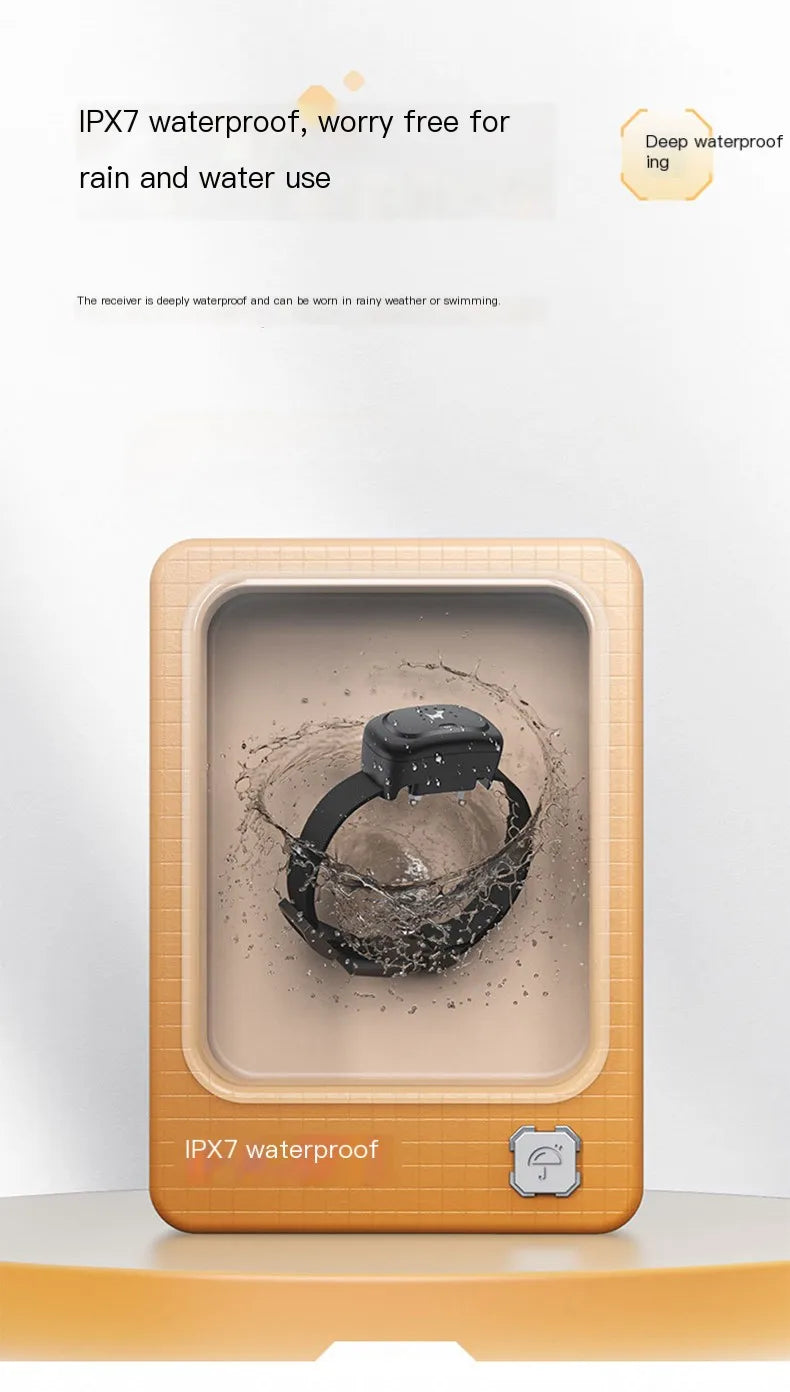 Dog training device remote control barking device pet dog trainer electric shock collar pet supplies waterproof