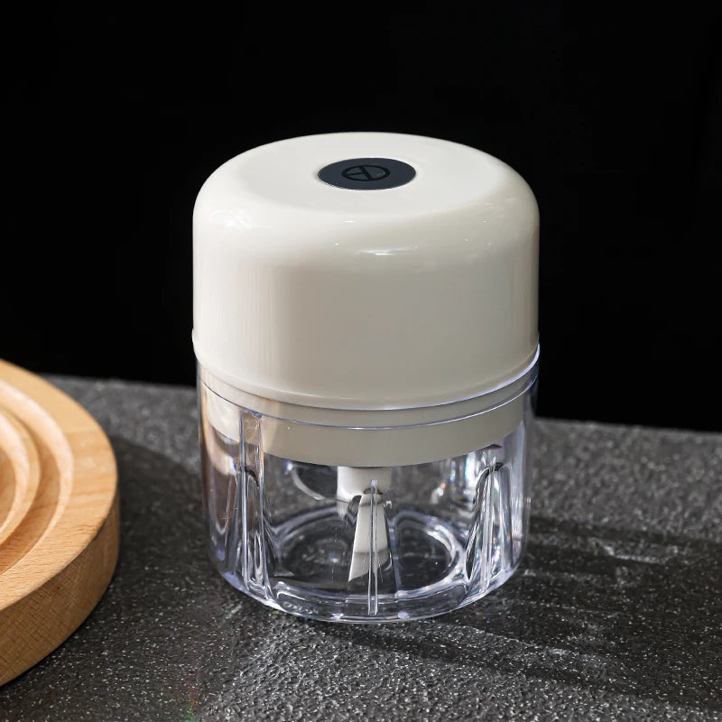 Electric Kitchen Food Chopper Mini Garlic Masher crusher USB Portable Meat Grinder Vegetable Chopper for Kitchen Gadgets