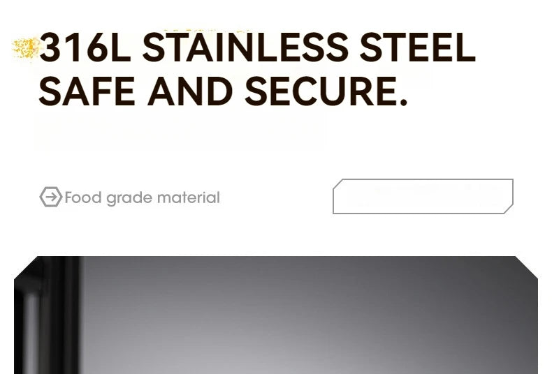 1L Insulated Stainless Steel Bottle Thermos Water Cup Qutdoor Sports with Handle Vacuum Double Wall Flasks