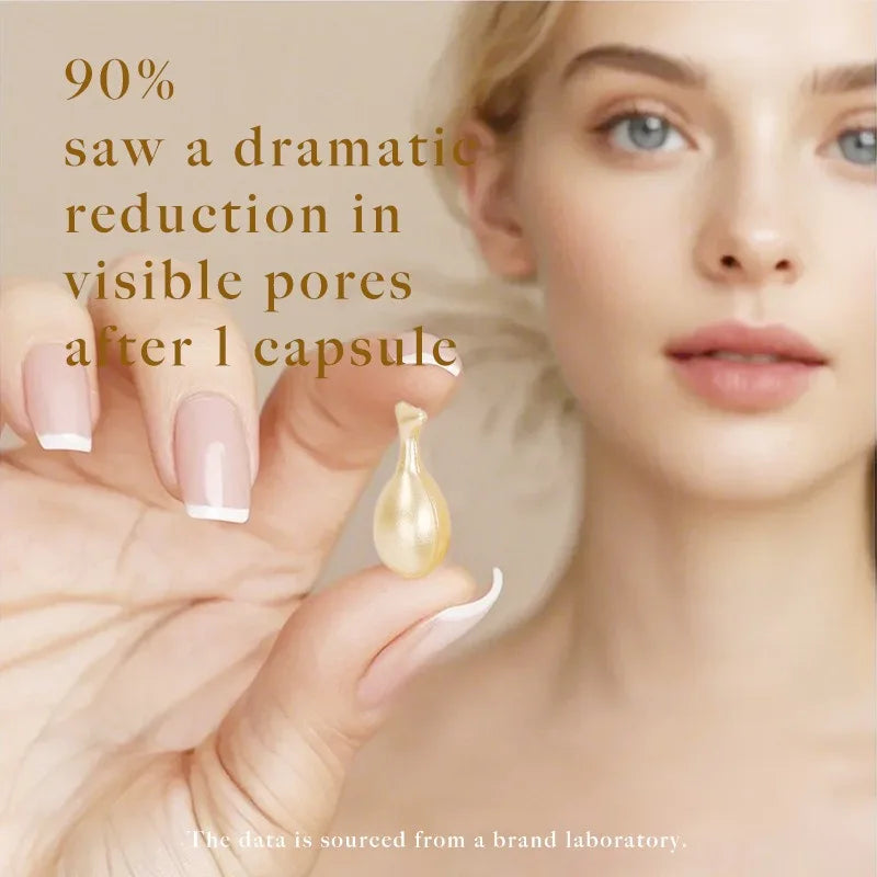 Hyaluronic Acid Capsules Serum Repair Moisturizing Face Serum Anti-Wrinkle Firming Brighten Deeply Nourishes Firming  Skin Care