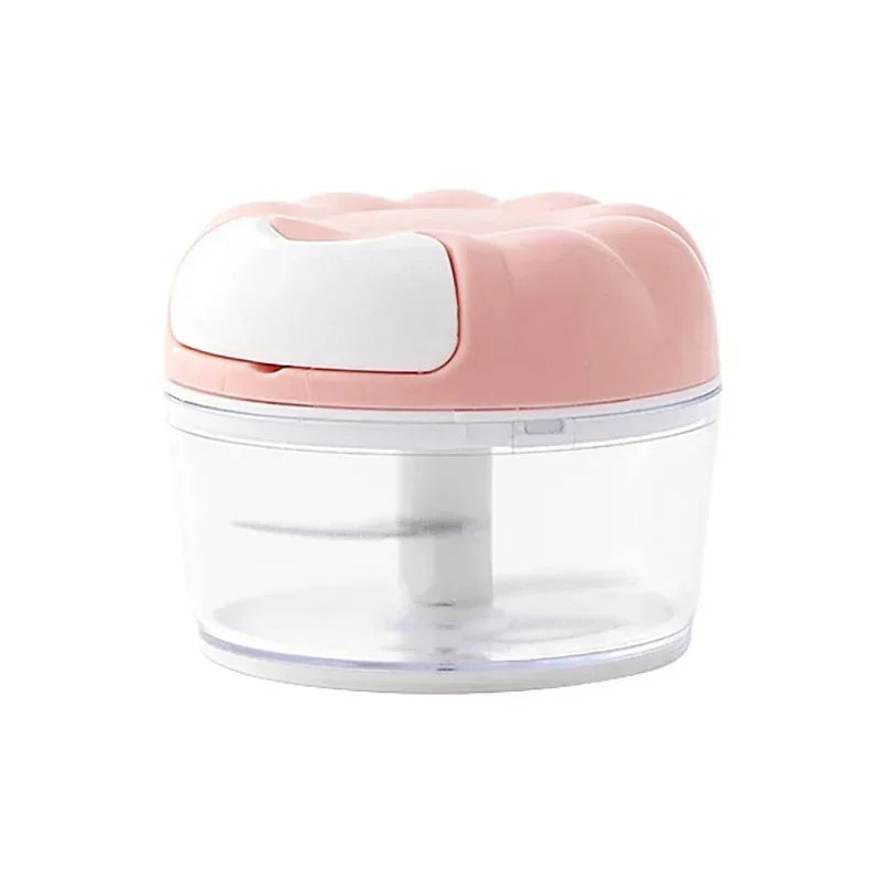 Mini Food Garlic Vegetable Grinder Chopper Mincer Crusher Press Portable Kitchen Gadget Multifunctional Onion Vegetable Machine