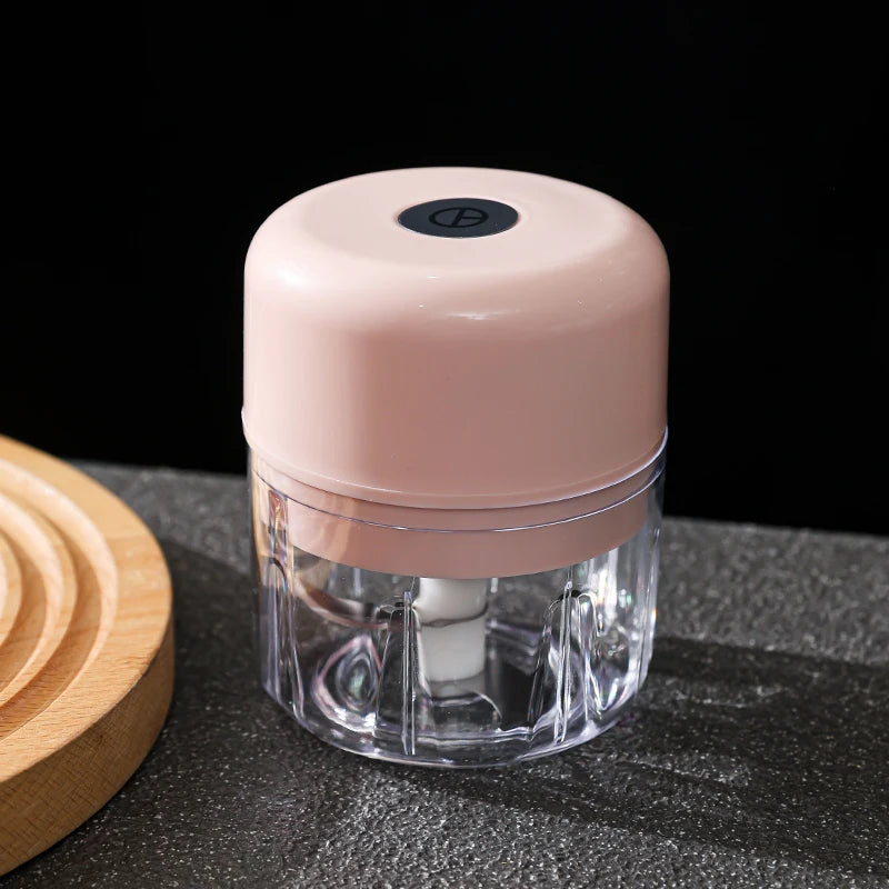Electric Kitchen Food Chopper Mini Garlic Masher crusher USB Portable Meat Grinder Vegetable Chopper for Kitchen Gadgets
