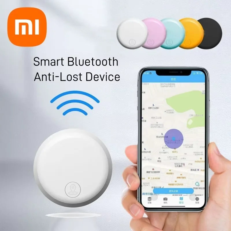 Xiaomi 5G Smart Bluetooth Anti-lost Tracker Bluetooth 5.0 Reminder GPS Device Air Finder Tracking Locator Pets Children Wallet