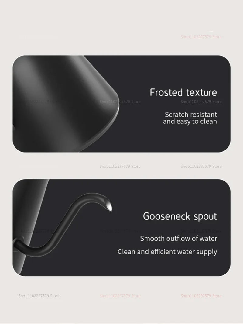 Electric Kettle 0.9L Temperature Control Stainless Steel Inner Quick Heating 1200W Electric Kettles for Pour Over Coffee Tea