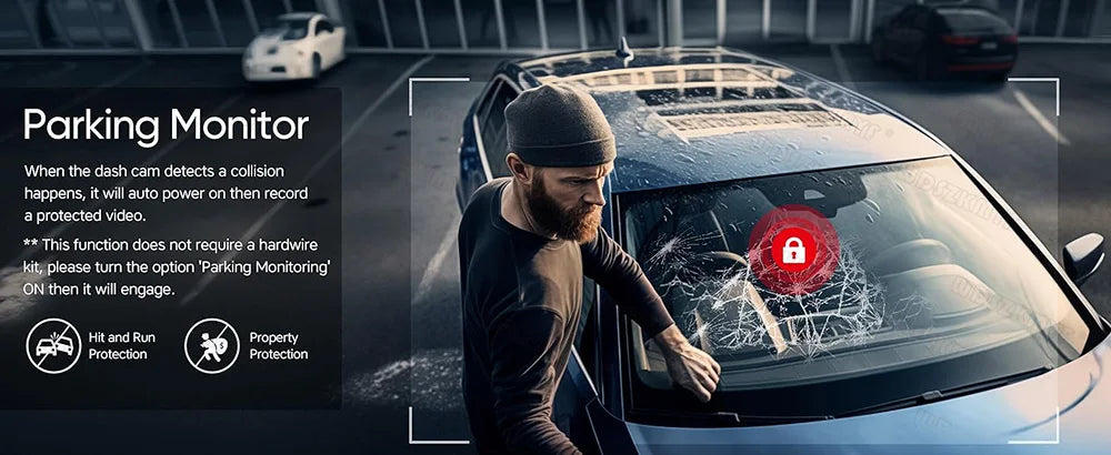 2/3Camera WIFI Dash Cam Cabin Car Dvr 1080P Interior Vehicle Three Way Channel Dvrs Recorder Video Registrator Dashcam Camcorder