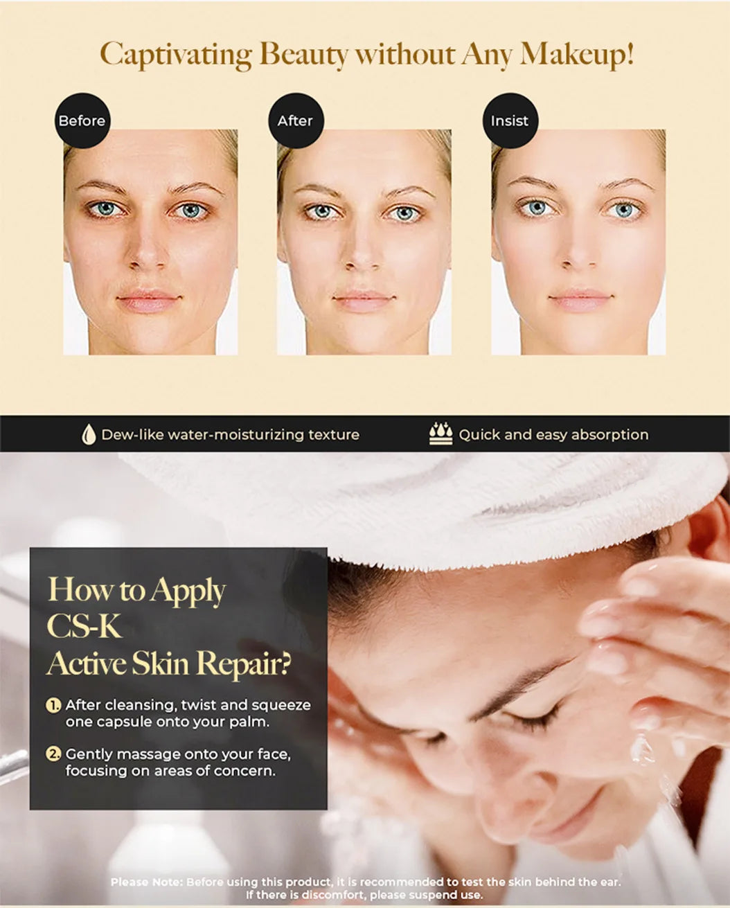 Hyaluronic Acid Capsules Serum Repair Moisturizing Face Serum Anti-Wrinkle Firming Brighten Deeply Nourishes Firming  Skin Care