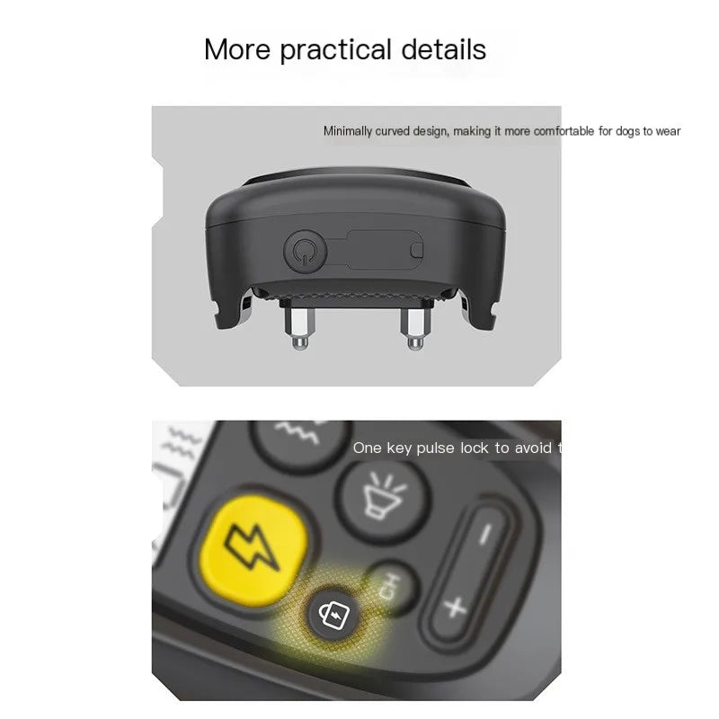 Dog training device remote control barking device pet dog trainer electric shock collar pet supplies waterproof