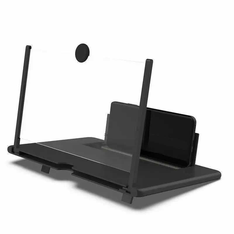 12 Inch Multi Functional HD Mobile Phone Screen Video Magnifier Screen Amplifier For Phone Holder Enlarged Screen Phone Stand