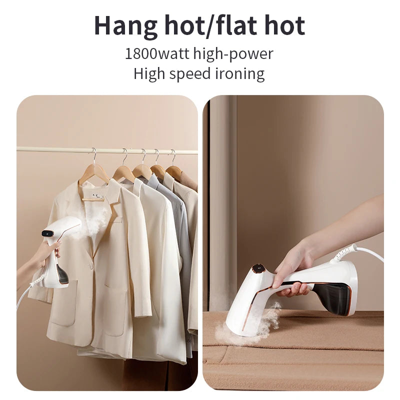 Steam Iron Garment Steamer Handheld Steamer 1640W Travel Vertical Mini Portable High Quality Home Travelling For Clothes Ironing