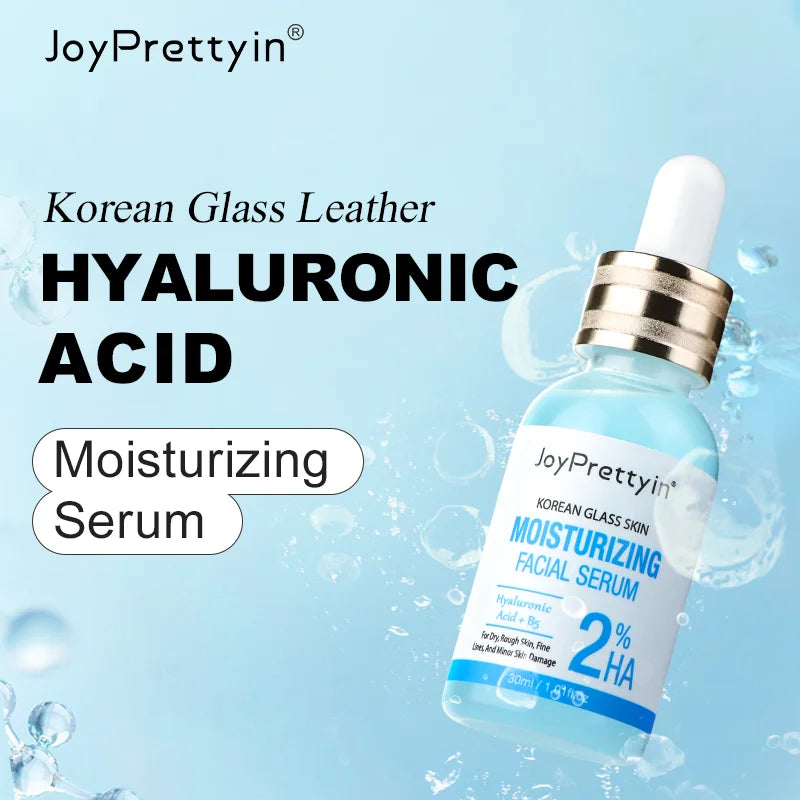 Hyaluronic Acid Face Serum Moisturizing Smoothing Reduces Dryness Fine Lines Hydrating Facial Essence Korean Skin Care