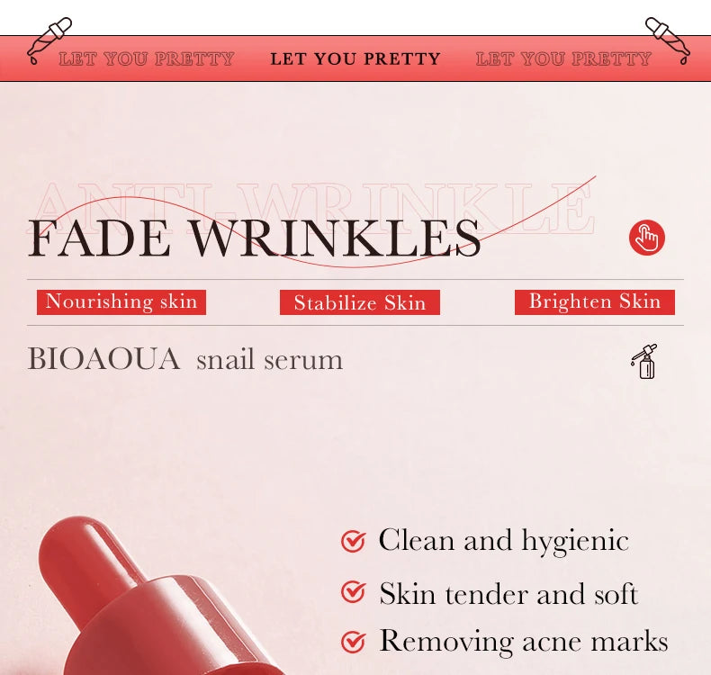 BIOAQUA Vitamin C Retinol Hyaluronic Acid Serum Moisturizing Brightening Hydrating Firming Facial Essence Beauty Face Skin Care