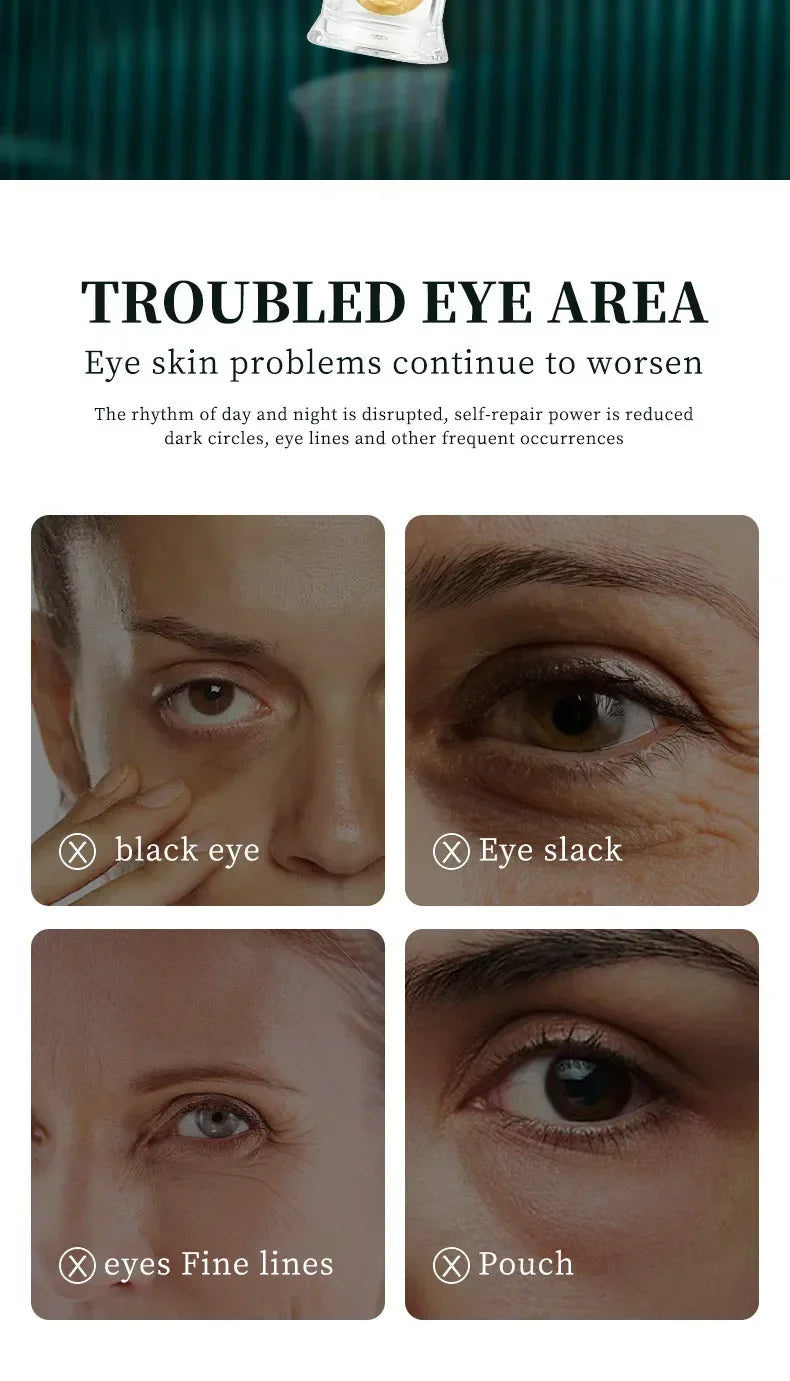 Retinol Eye Cream Moisturizing Firming Eye Skin Nourishing Reduce Fine Lines Black Circles Hydrating Cosmetics Makeup