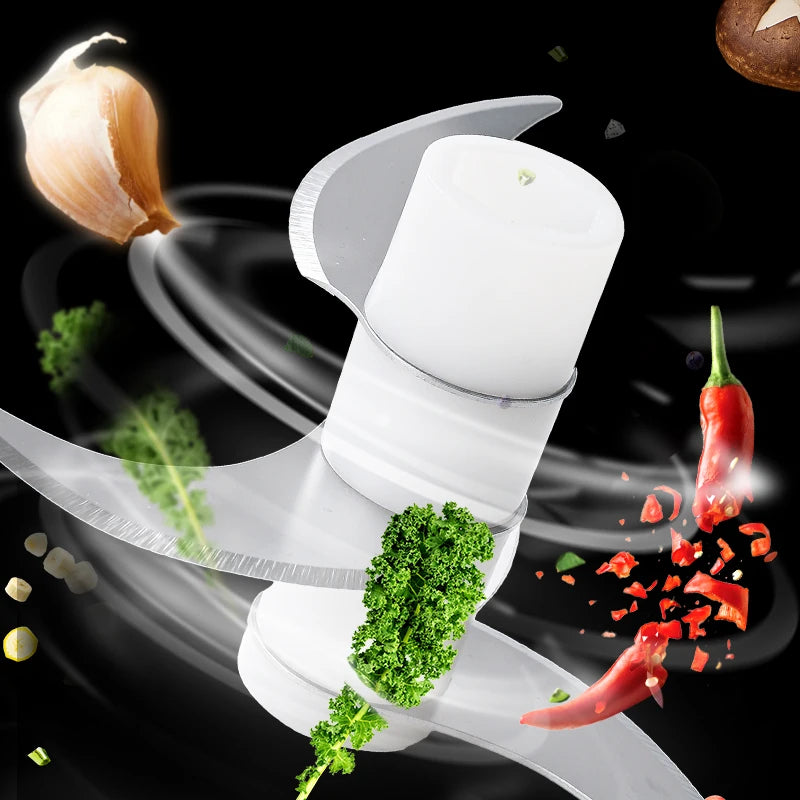 Electric Kitchen Food Chopper Mini Garlic Masher crusher USB Portable Meat Grinder Vegetable Chopper for Kitchen Gadgets