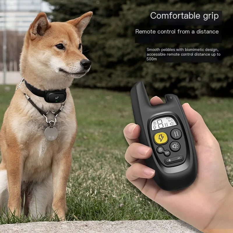 Dog training device remote control barking device pet dog trainer electric shock collar pet supplies waterproof