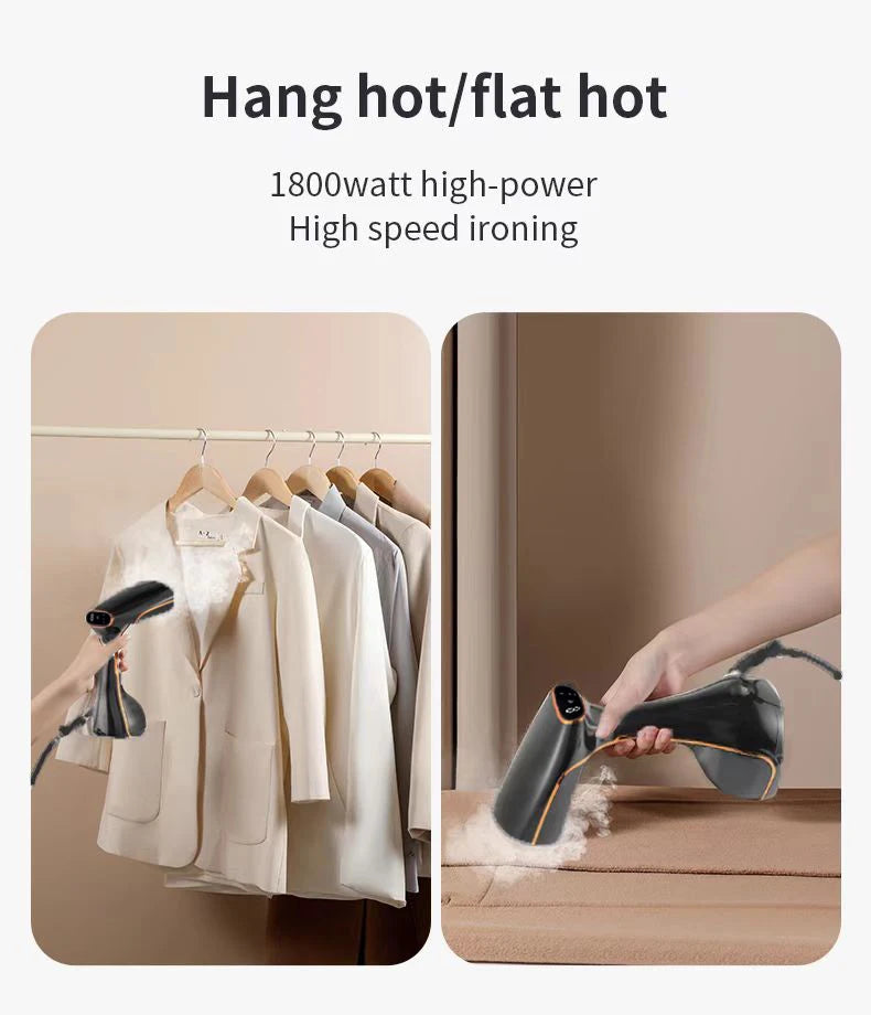 Steam Iron Garment Steamer Handheld Steamer 1640W Travel Vertical Mini Portable High Quality Home Travelling For Clothes Ironing