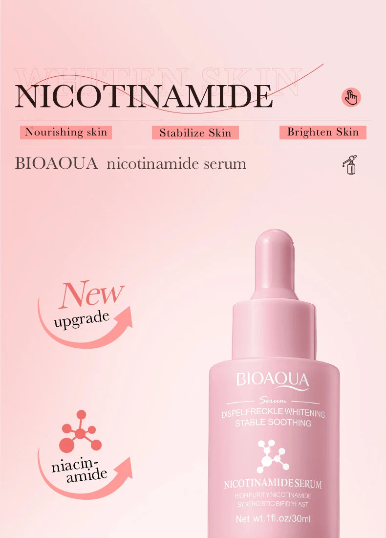 BIOAQUA Vitamin C Retinol Hyaluronic Acid Serum Moisturizing Brightening Hydrating Firming Facial Essence Beauty Face Skin Care